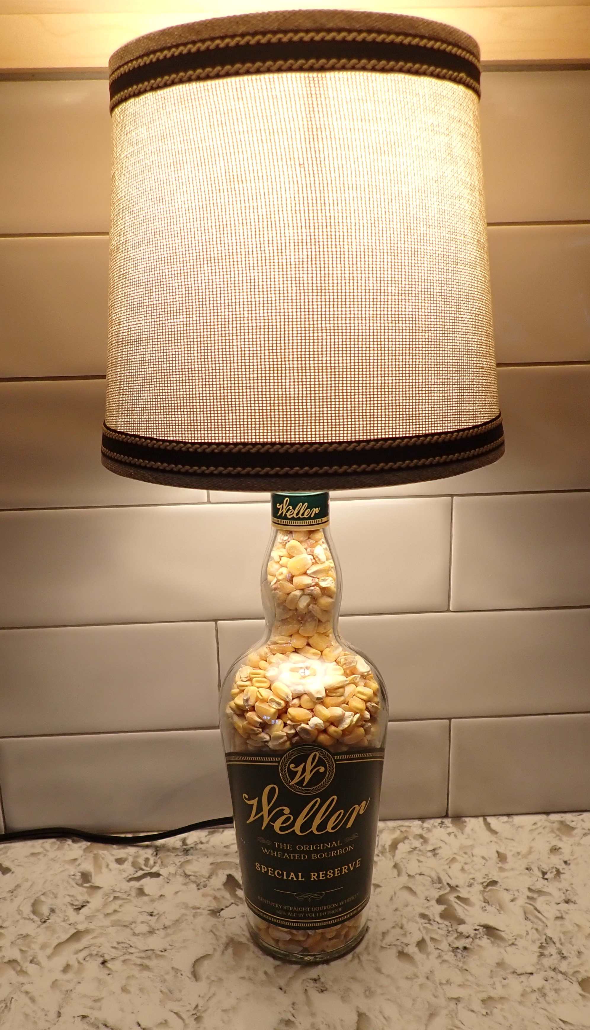 bottle lamp